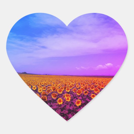 Stickers Tournesol multicolore (Devant)