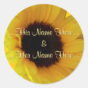 Stickers Tournesol Personnalisé Stickers Tournesol