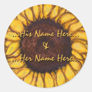 Stickers Tournesol Personnalisé Stickers Tournesol