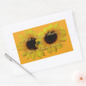 Stickers Tournesol Personnalisé Stickers Tournesol (Enveloppe)