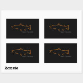 Stickers Tracker Trout (Feuille)