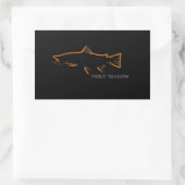Stickers Tracker Trout (Sac)