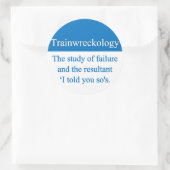 Stickers Train Wreck (Sac)