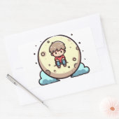 Stickers transpirer gros petit pêche (Enveloppe)