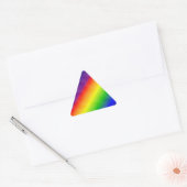 Stickers Triangle Arc-en-ciel (Enveloppe)