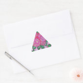 Stickers Triangle Hydrangeas (Enveloppe)