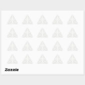 Stickers triangle LACE BATTENBURG (Feuille)