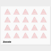 Stickers Triangle MINI HEARTS (Feuille)
