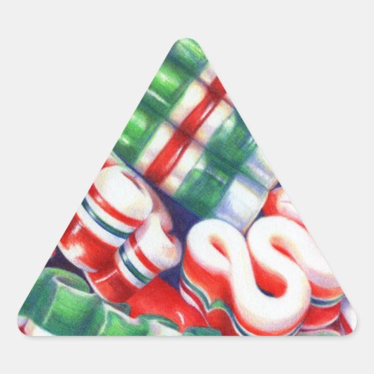Stickers triangle RIBBON CANDY (Devant)