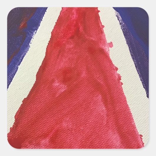 stickers Triangle rouge (Devant)