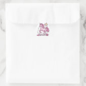 Stickers Triangle Unicorn et l'inscription (Sac)