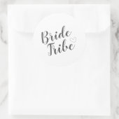 Stickers Tribe de Mariée mignonne et simple (Sac)
