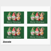 Stickers Trio Gnomes du Pôle Nord (Feuille)