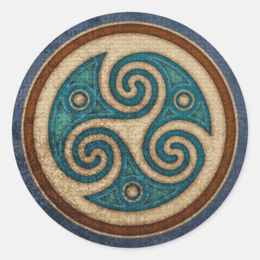 Stickers Triskele foncé (Devant)