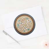 Stickers Triskele pâle (Enveloppe)