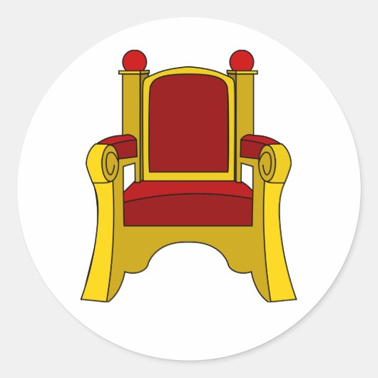 Stickers Trône (Devant)