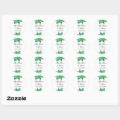 Stickers Tropical Jungle Favoriser (Feuille)