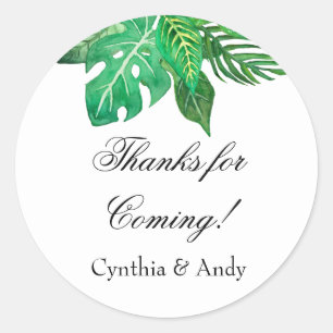 Stickers Tropical Jungle Favoriser   Autocollants 