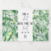 Stickers Tropical Shot (Étiquettes simples)