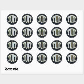 Stickers Tuit Ronde (Feuille)