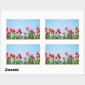 Stickers Tulips de printemps (Feuille)