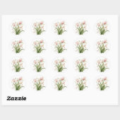 Stickers Tulips du printemps (Feuille)