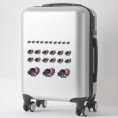 Stickers Turquie sauvage (Sur valise)