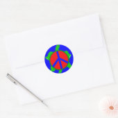 Stickers Turtle Peace (Enveloppe)