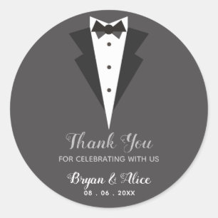 Stickers Tuxedo (Groomsmen de la chambre Mariage)