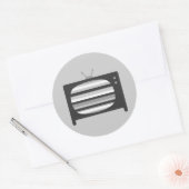 Stickers TV rétro (Enveloppe)