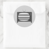 Stickers TV rétro (Sac)