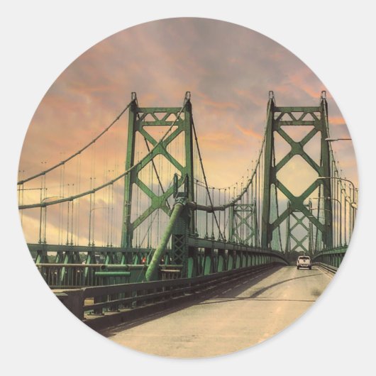Stickers Twin Bridges historiques (Devant)