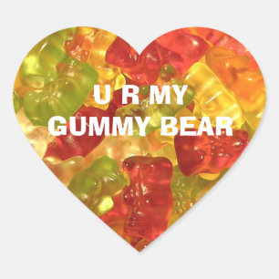 Stickers U R My Gummy Bear
