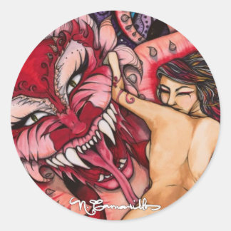 stickers uit de "Addict"-serie