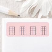 Stickers Ukulele Chord Graphique 4 Frets Marine & (En situation)