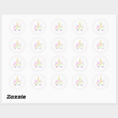 Stickers Unicorne (Feuille)