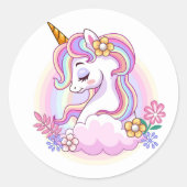 Stickers Unicorne (Devant)