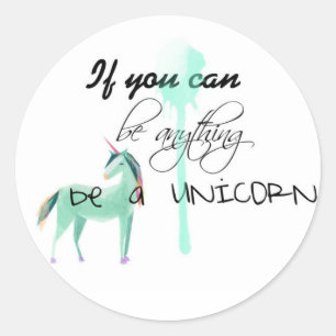 Stickers Unicorne