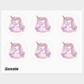 Stickers Unicorne (Feuille)