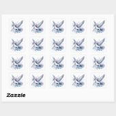 Stickers Unicorne aquarelle (Feuille)