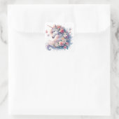 Stickers Unicorne aquarelle (Sac)
