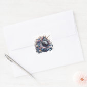 Stickers Unicorne aquarelle (Enveloppe)