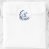 Stickers Unicorne aquarelle (Sac)