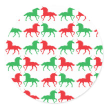 Stickers Unicorne Festive