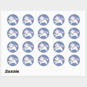 Stickers Unicorne Magique (Feuille)