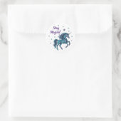 Stickers Unicorne magique turquoise & violet (Sac)