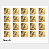 Stickers Unicorne Magnifique (Feuille)