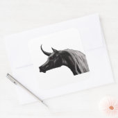 Stickers Unicorne Noire (Enveloppe)