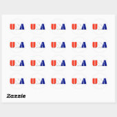 Stickers USA (Feuille)