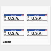 Stickers USA Mercosur (Feuille)
